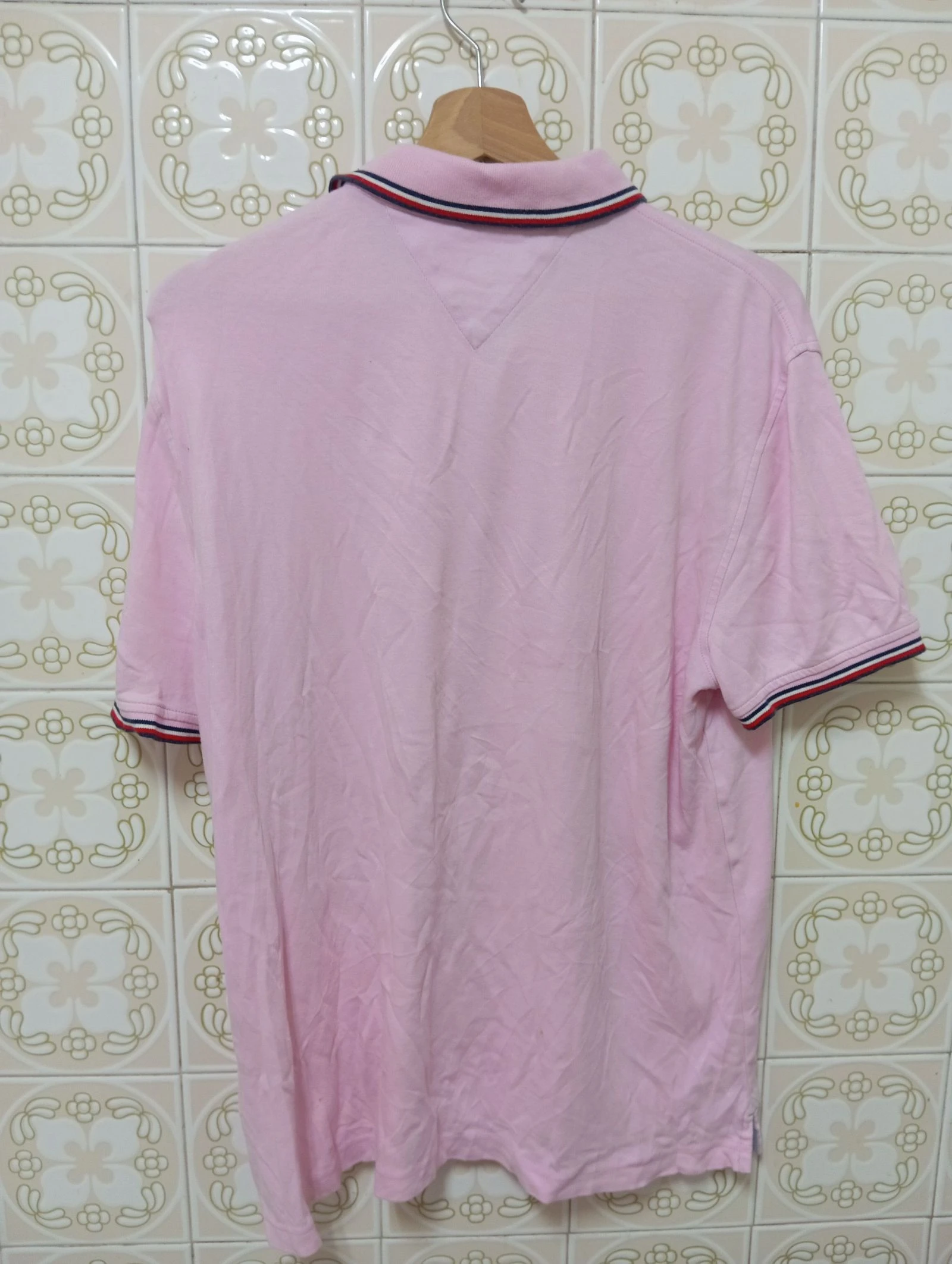 Polo Tommy Hilfiger rosa Custom Fit G – photo 2
